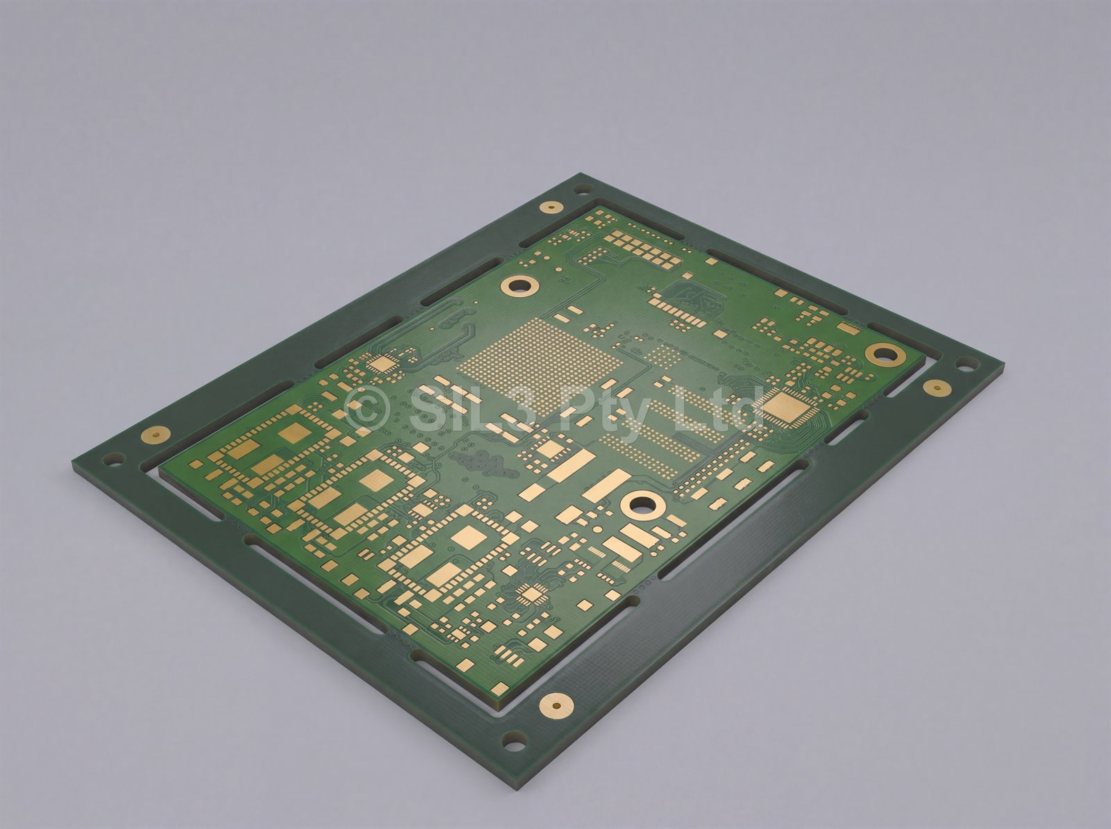Compact SoC Compute Pod - bare printed circuit board designed in-house