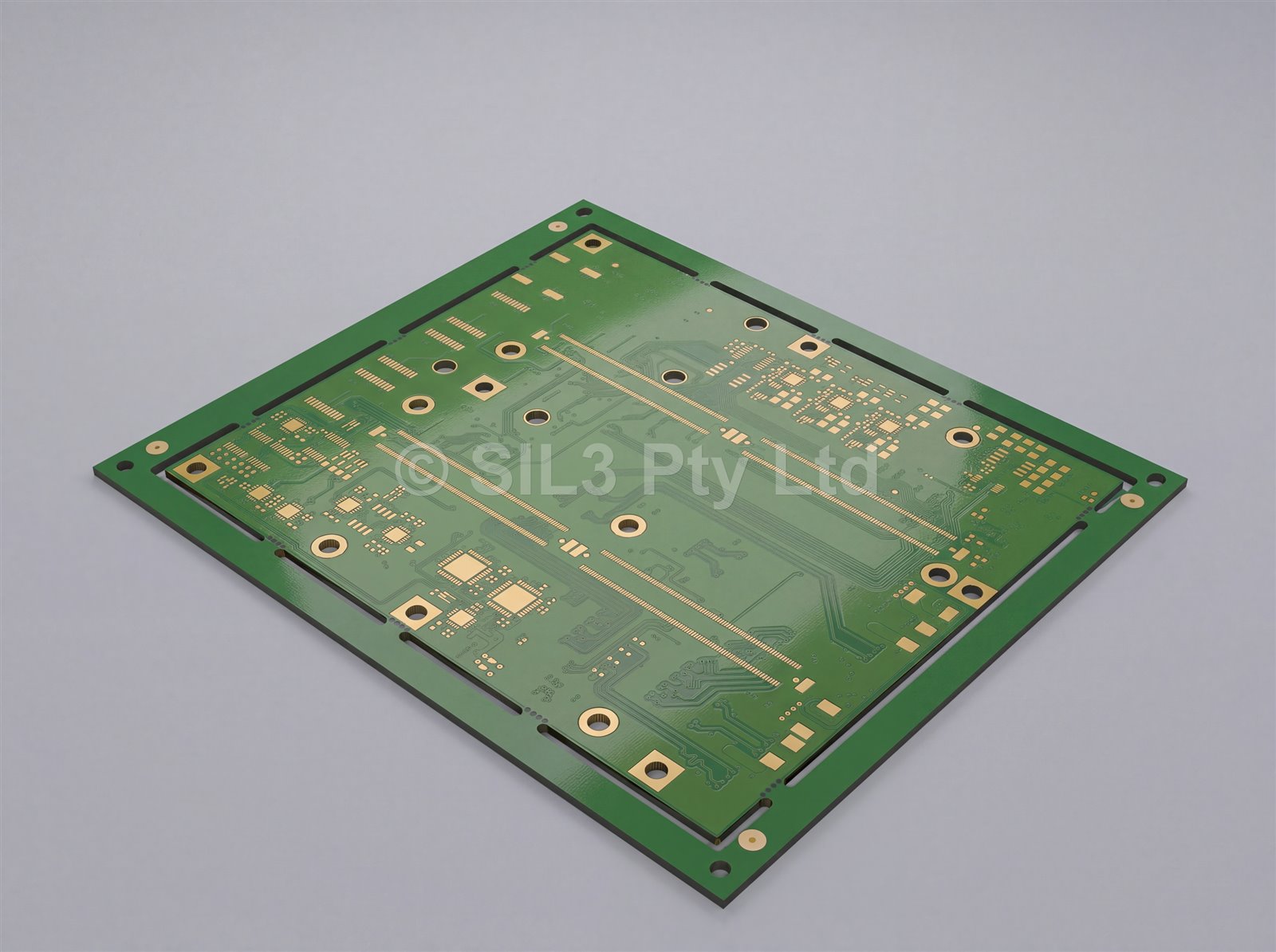 Control Computer Module - bare printed circuit board designed in-house