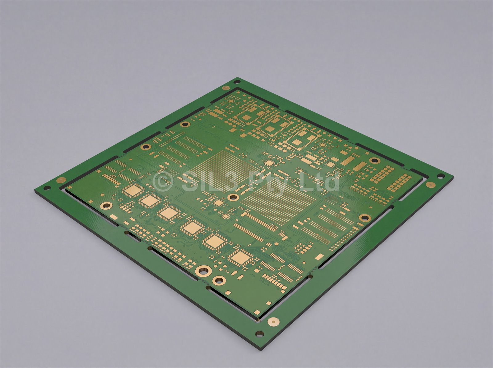 Dual SoC Compute Pod - bare printed circuit board designed in-house