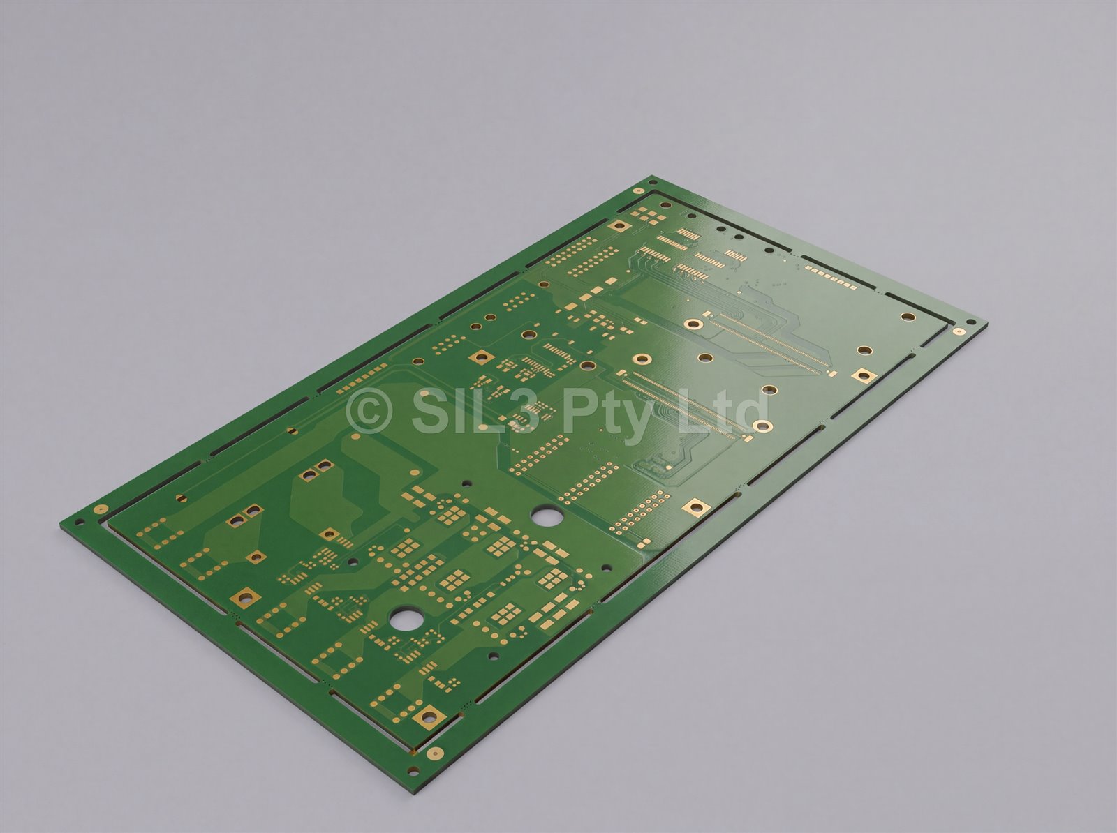 Motor Power Stage - bare printed circuit board designed in-house