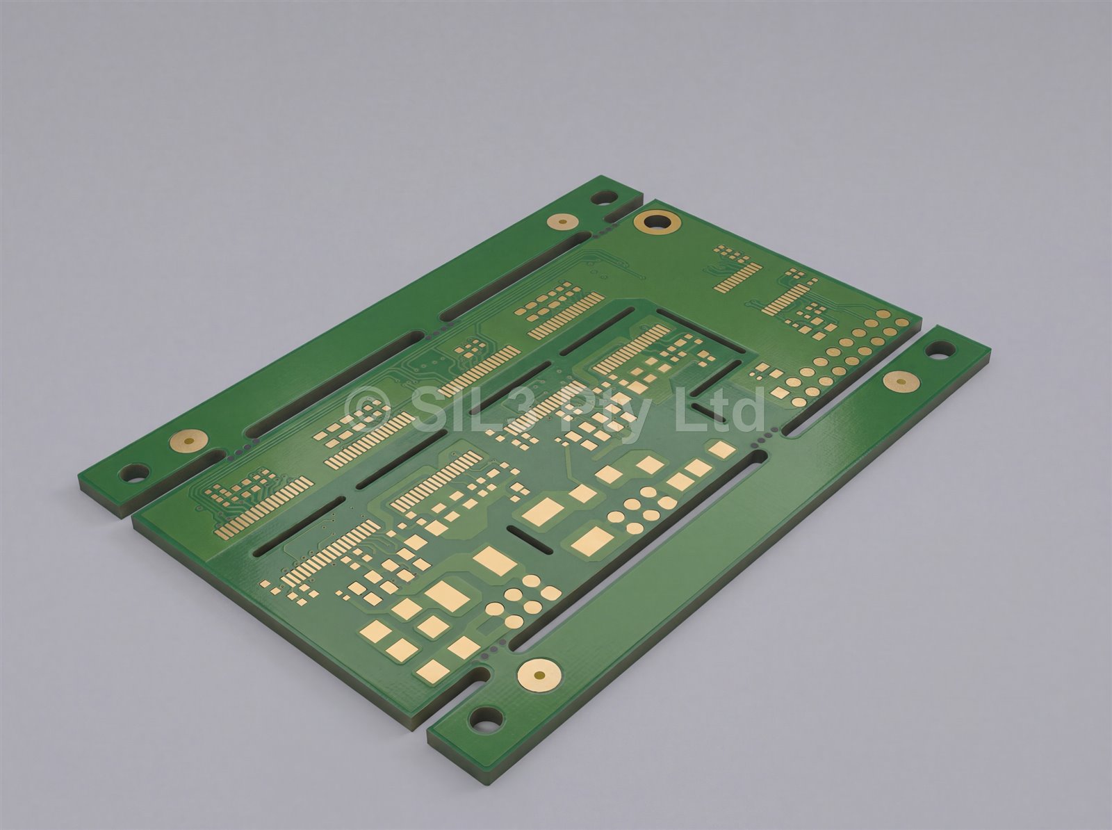 SiC Gate Driver - bare printed circuit board designed in-house